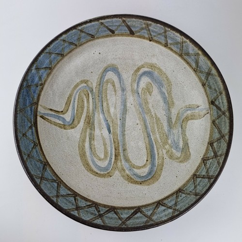 Vintage studio pottery - studio, shallow