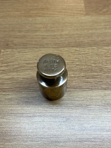 Avery brass 4oz weight - , marked