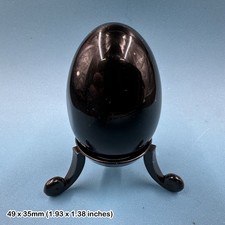 Obsidian mineral egg natural - mineral,