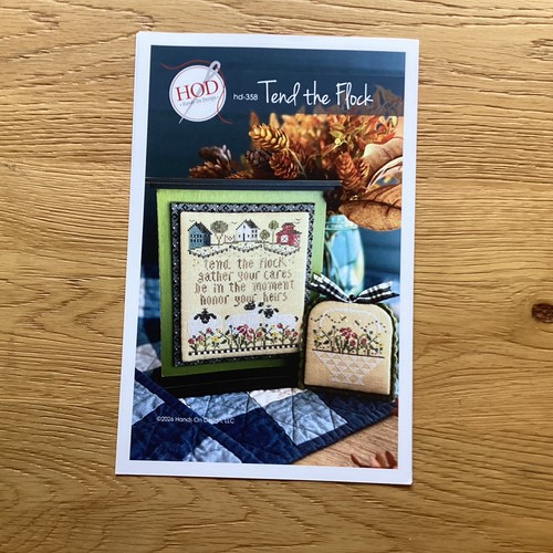 Tend the flock cross - flock, stitch