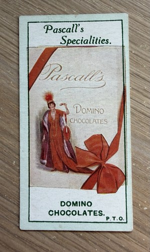 Pascall trade card - trade,