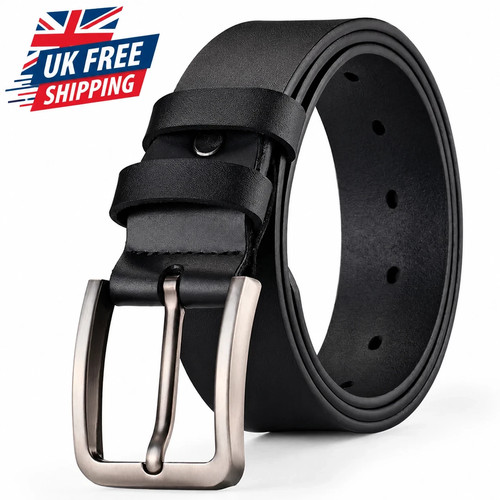 Mens genuine leather belt - mens,