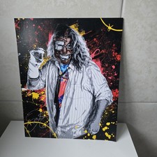 Mankind Mick Foley Hand Signed