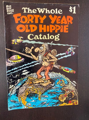 Forty year old - forty, hippie