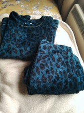 Marks and Spencer Furry Pyjamas never worn size large .