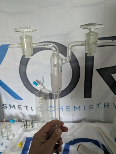 Borosilicate twin tap - borosilicate,