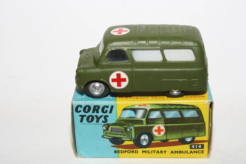 Corgi 414 bedford military - 414,