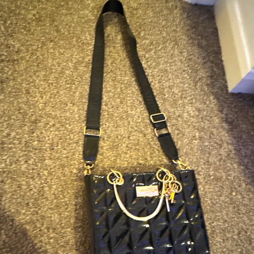 River island black - black, quilted