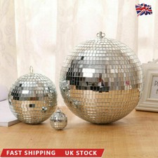 5-20CM Mirror Disco Ball Silver Hanging Glitter Ball For DJ Dance Party Parties