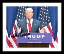 Donald Trump Autograph Signed