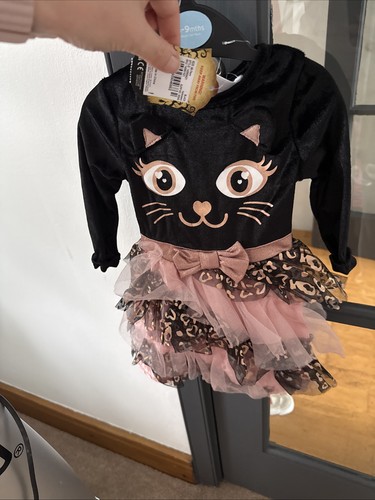 Baby cat tutu outfit 9 - cat, 6–9