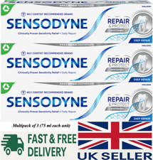 Sensodyne Repair and Protect - Whitening Toothpaste - 75ml, Pack of 3
