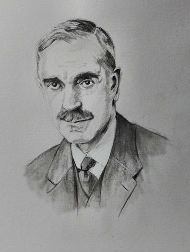 Pencil portrait sir william - pencil,