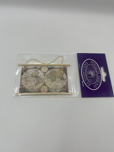 Dolls house old world - old, map