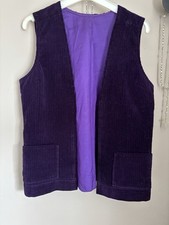 Vintage Purple Corduroy