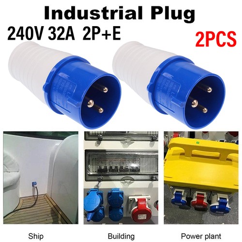 Amp 240v site trailing plug - 32,