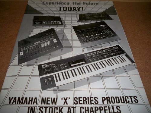Yamaha dx7 magazine page - yamaha,