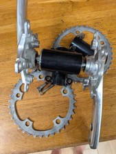 Thorn Kiddie Kiddy Triple Tandem Cranks & Seat Tube Attachment Block Set Kit