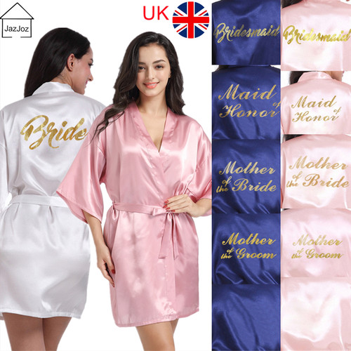 Bride bridesmaid robe - bride,