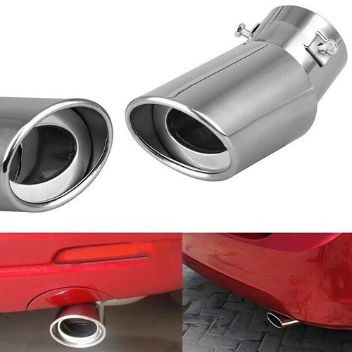 Chrome car muffler tip - chrome,