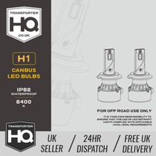HQ LED Canbus H1 Bulbs T5.1