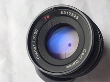 Nice Clean CARL ZEISS PLANAR T* 50mm f1.7 Contax/Yashica C/Y mount Made in Japan