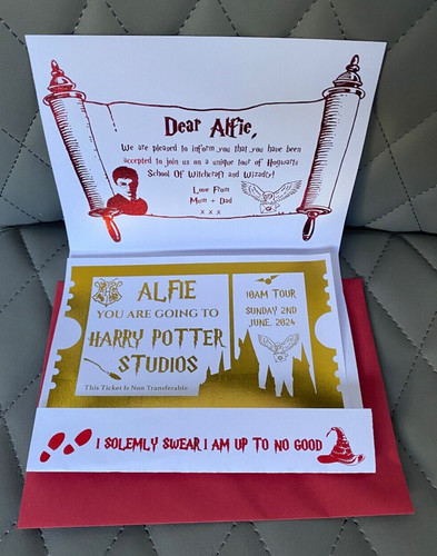Harry potter studios - potter, reveal