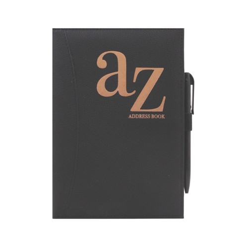 Telephone address book with - book,