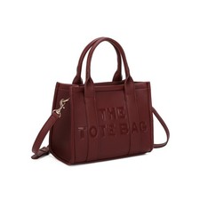 Women’s Small Tote Bag Faux Leather Handbag Crossbody Shoulder Purse