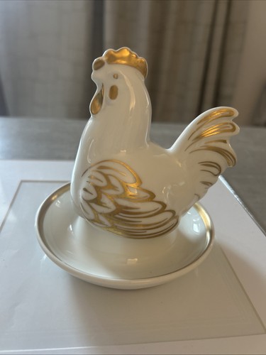 Royal worcester hen rooster - royal,