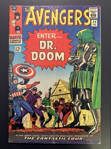 Avengers 1966 key 1st - #25,