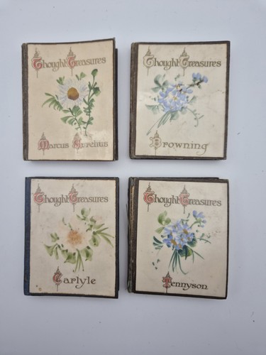Antique miniature books - miniature,