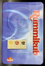 Original Rummikub Travel Tile Game Metal Tin Version Goliath 2021 SEALED