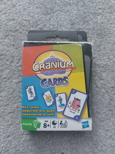 Cranium cards game - cards, (hasbro)