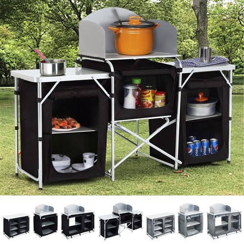Camping cupboard kitchen - camping,