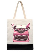 Cute Retro Pink Typewriter