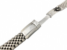 20 21mm Silver Yellow Gold Stainless Steel Jubilee Strap/Band FITS ROLEX Watch