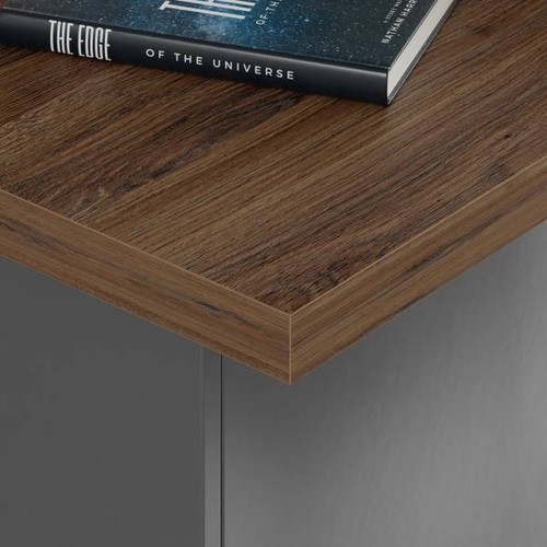 Dark oak laminate worktops - dark,