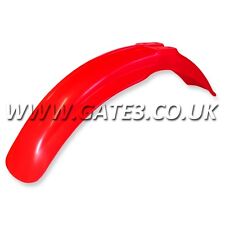 Honda CR250 1990-1999 Fluo Red Polisport Front Fender Mudguard Plastics