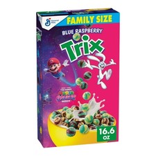 Trix Breakfast Cereal, Blue