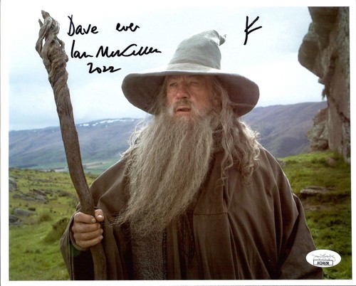 Ian mckellen hand signed - ian, 8x10