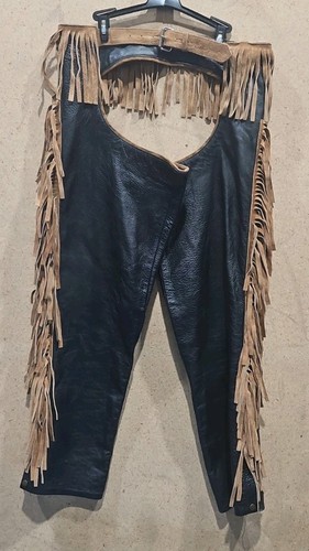 Classic black leather - classic, western