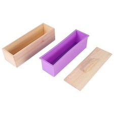 2X(Rectangular Wooden Soap