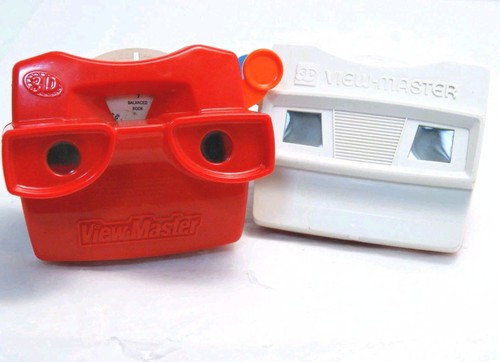 1970s view master - red, white