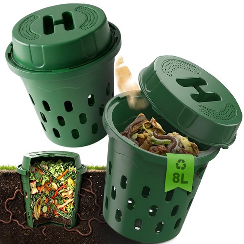2pcs underground worm farm - farm, 8l