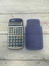 Texet Albert2 Fraction Scientific Calculator Purple Case Good Working Order