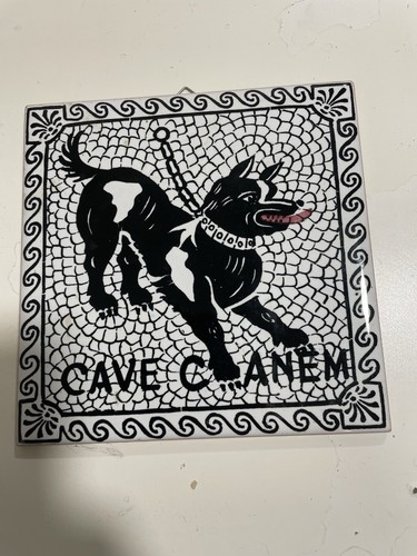 Ceramic art tile cave - ceramic,