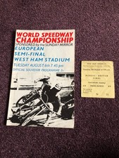 Speedway programme west ham - programme,