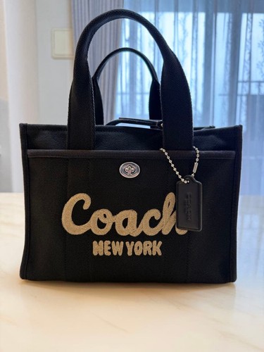 Coach cargo tote black - coach,