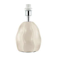 Cream Gloss Ceramic Ripple